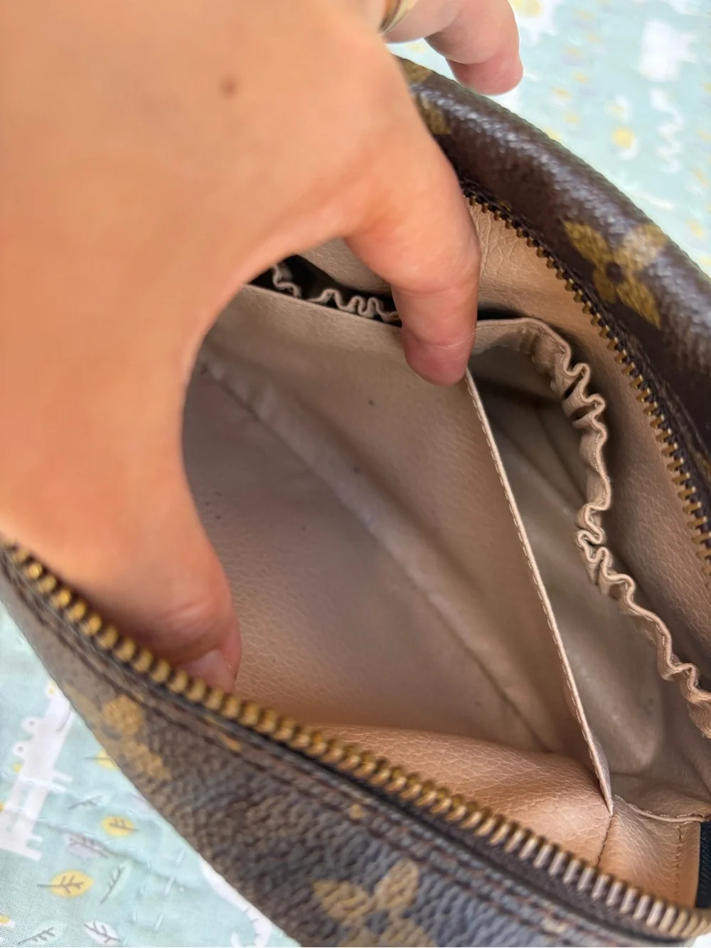 Louis Vuitton Vintage Trousse Cosmetic Pouch.